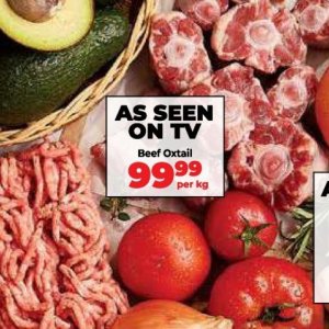 Beef at Fruit & Veg City
