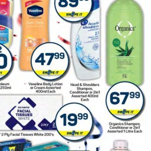 Shampoo at Pick n Pay Hyper