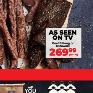 Beef at Fruit & Veg City