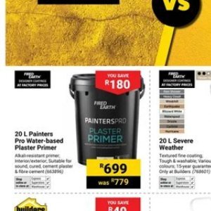 Cement at Builders Warehouse