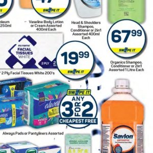 Shampoo at Pick n Pay Hyper