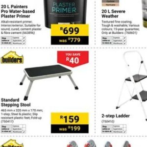 Ladder at Builders Warehouse