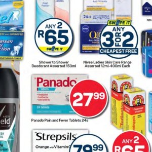 Shower at Pick n Pay Hyper