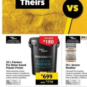 Primer at Builders Warehouse