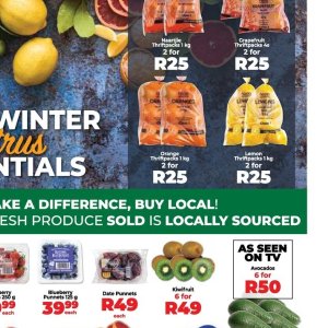 Lemons at Fruit & Veg City