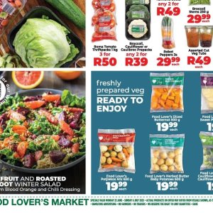 Dressing at Fruit & Veg City