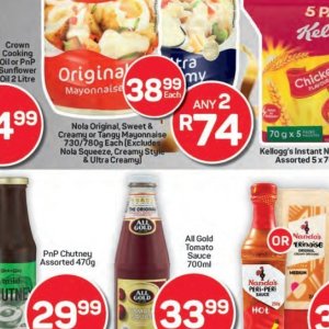 Mayonnaise at Pick n Pay Hyper