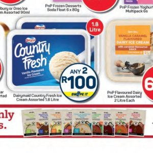 Ice cream at Pick n Pay Hyper