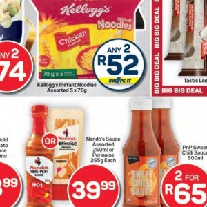 Noodles at Pick n Pay Hyper