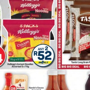 Noodles at Pick n Pay Hyper