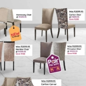 Chair at Bradlows/Morkels