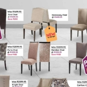Chair at Bradlows/Morkels