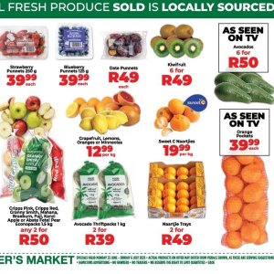 Oranges at Fruit & Veg City