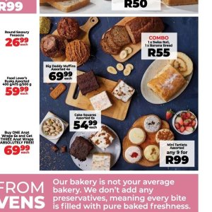 Muffins at Fruit & Veg City