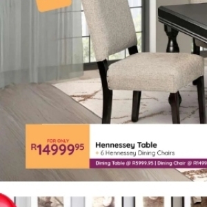 Table at Bradlows/Morkels
