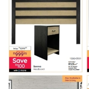 Headboard at Bradlows/Morkels