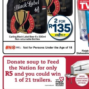 Beer at Pick n Pay Hyper