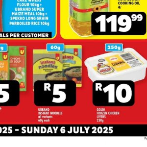 Noodles at Usave