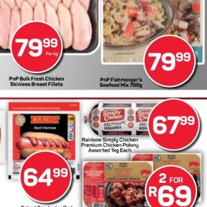 Seafood at Pick n Pay Hyper