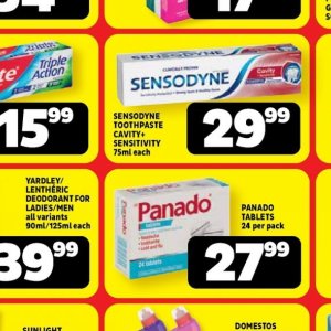 Toothpaste at Usave
