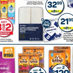 Towels at Pick n Pay Hyper