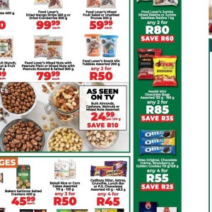 Nuts at Fruit & Veg City