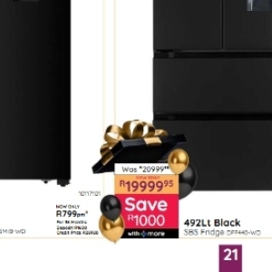 Fridge at Bradlows/Morkels