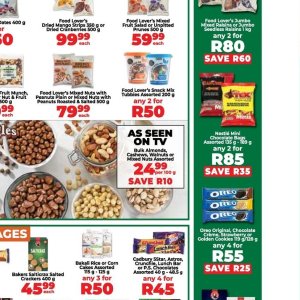 Nuts at Fruit & Veg City