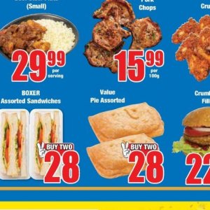 Pie at Boxer Superstores