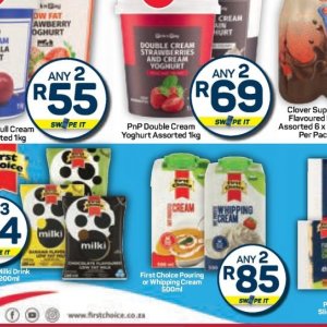Yoghurt at Pick n Pay Hyper