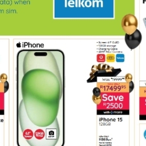Iphone at Bradlows/Morkels