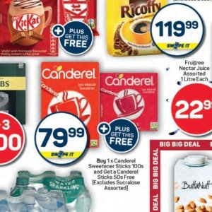 Sweetener at Pick n Pay Hyper