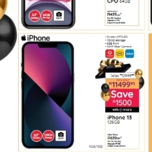 Iphone at Bradlows/Morkels