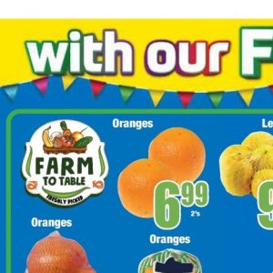 Oranges at Boxer Superstores