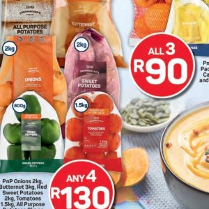 Potatoes at Pick n Pay Hyper