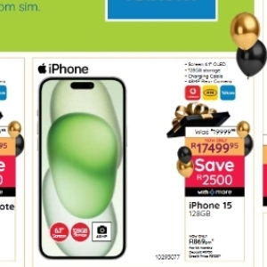 Iphone at Bradlows/Morkels