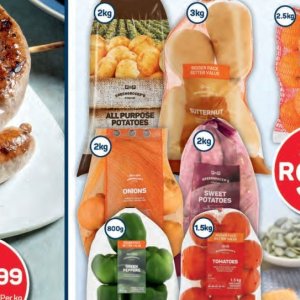 Potatoes at Pick n Pay Hyper