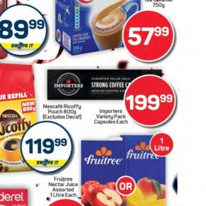 Coffee at Pick n Pay Hyper