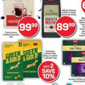 Coffee at Pick n Pay Hyper