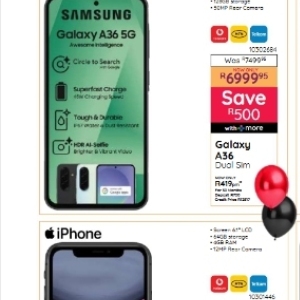 Iphone at Bradlows/Morkels