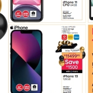 Iphone at Bradlows/Morkels