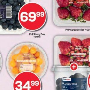 Strawberries at Pick n Pay Hyper