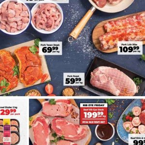 Pork at Fruit & Veg City