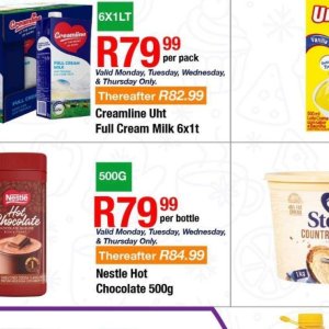 Cream danone  at Take n Pay