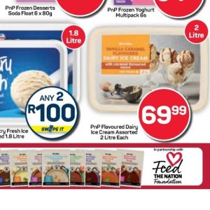 Ice cream at Pick n Pay Hyper
