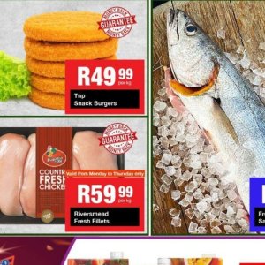 Burgers at Take n Pay