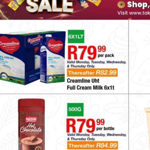 Cream danone  at Take n Pay