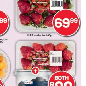Strawberries at Pick n Pay Hyper