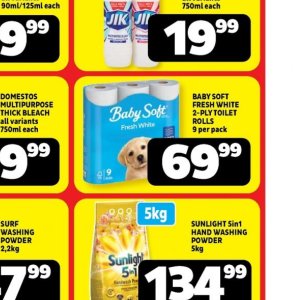 Toilet rolls at Usave
