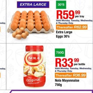 Eggs at Take n Pay